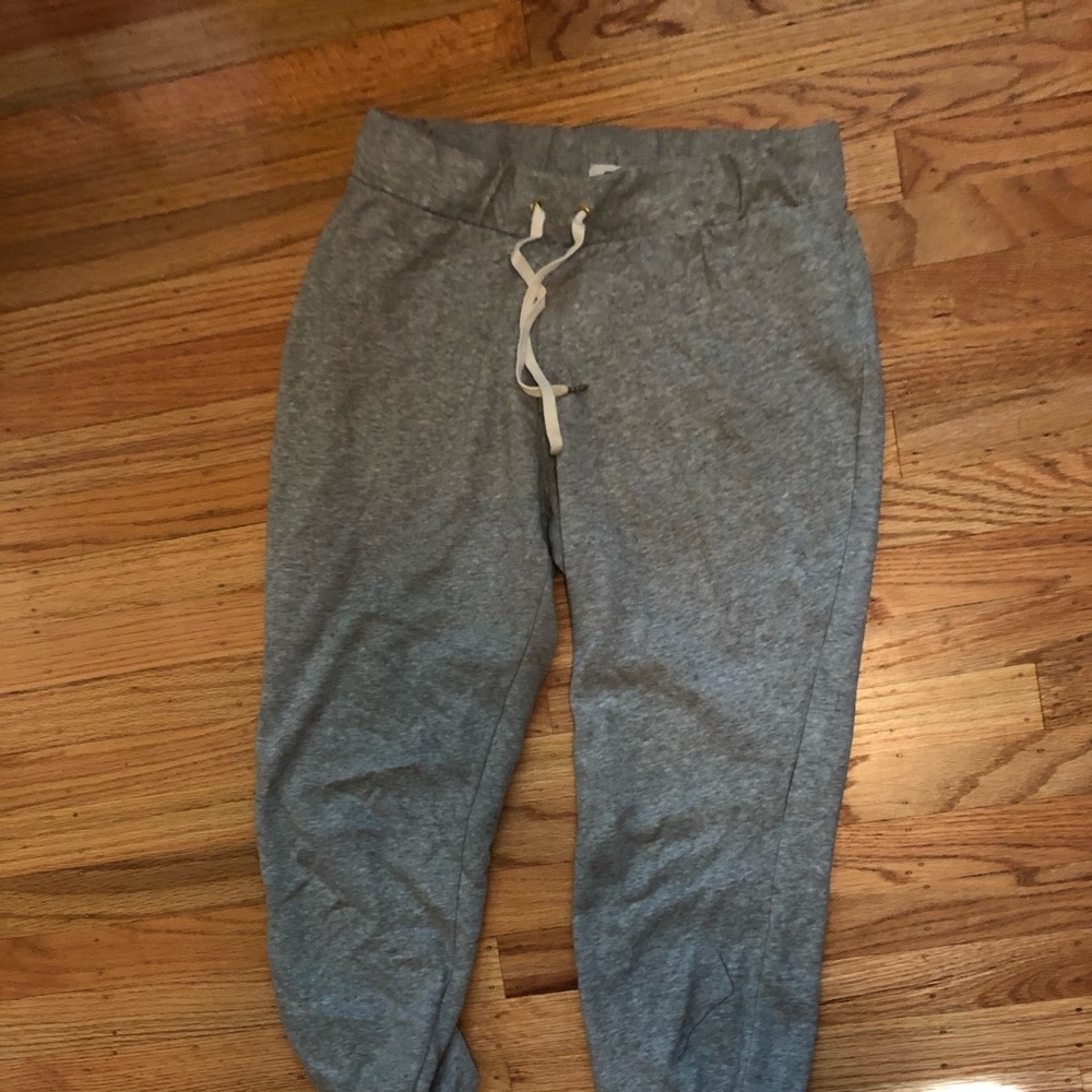 Grey sweatpants